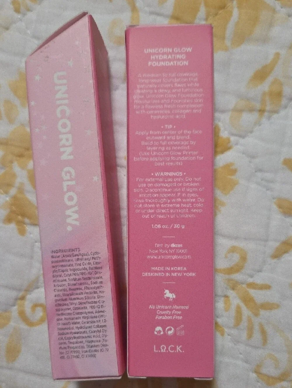 Unicorn Glow #9 Toffee Foundation